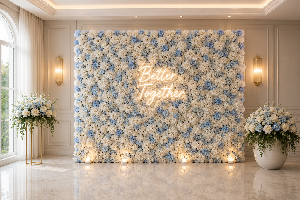 Ivory & Blue Collection