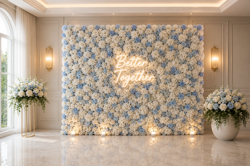 Ivory & Blue Collection